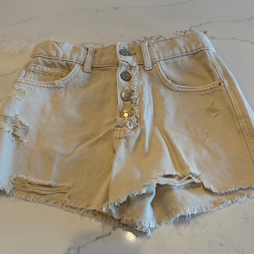 Zara Kids Pink and Tan Shorts Set - Picture 3 of 14